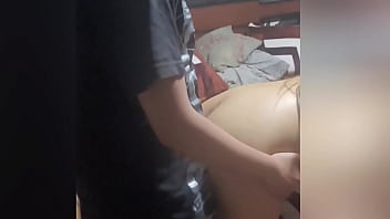 Noooo she was scared that her boyfriend would find out college friend leaves the party and this happens