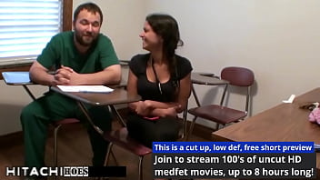 Troubled teen gets mandatory hitachi orgasms from doctor tampa yesenia sparkles