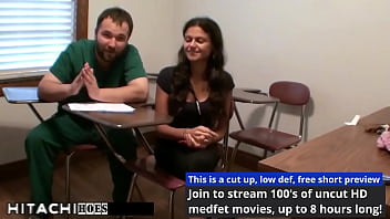 Troubled teen gets mandatory hitachi orgasms from doctor tampa yesenia sparkles