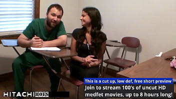 Troubled teen gets mandatory hitachi orgasms from doctor tampa yesenia sparkles