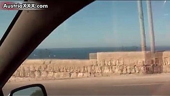 Cute teenage babe gets horny sucking