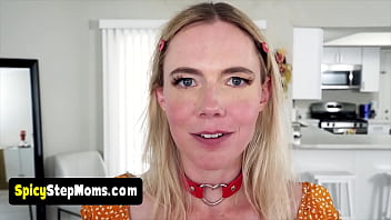 Cute blonde gets used as a living sex toy