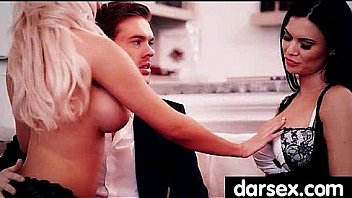 Big tits babe passionately fucked 17