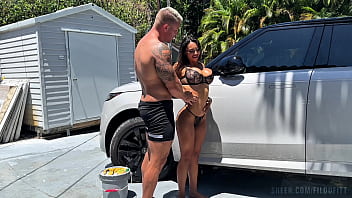 Filoufitt and essie gotback hot public sex and massive cumshot