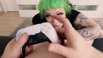 Epic anal while playing playstation 5