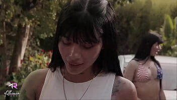 4th of july vs 4 hot girls at a carwash athenea rosse