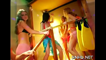 Sexual and wild heavenly delights shared during fuckfest party