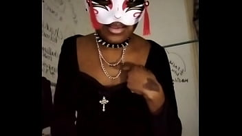 Goth domme with perfect tits wants to empty your cock & no