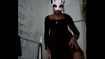 Goth domme with perfect tits wants to empty your cock & no