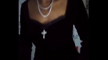 Goth domme with perfect tits wants to empty your cock & no