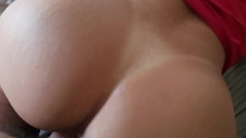 Beautiful girl with a big ass loves huge cock doggy style and a good pounding