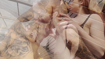 Princesita peli roja queria que la reventara un tatuado