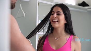 Teens thing for older men open's pervy coach's door