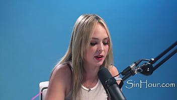 Hot blonde pretty girl masturbation