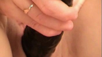 Short haired naughty milf toying wrinkled pink pussy busted by home spy cam