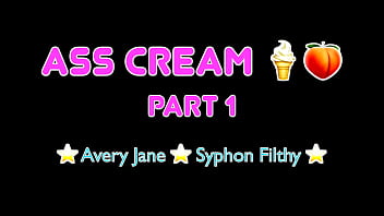 Bbc uses ice cream as lube to fuck my face & my ass