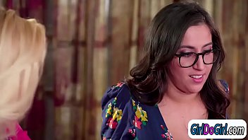 Busty april oneil and lyra law are kissing and licking pussy