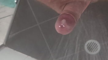 Cumming in the shower Cumming in the shower