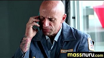 Lucky client gets a full service massage 17