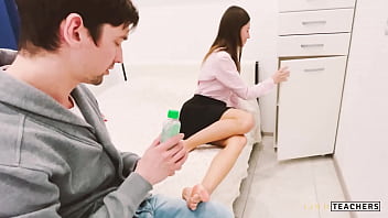 Pov student girl made the best footjob to her beloved teacher and cum on feet Pov student girl made the best footjob to her beloved teacher and cum on feet
