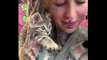 Sweet little kittens on my arm what’s your favorite way to bond with youts #kittencuddles #felinefriends #