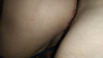Pussy filling with cum
