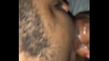 Sucking the skin off my dick