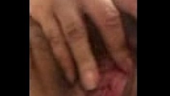 Wife using dildo and wank with hand