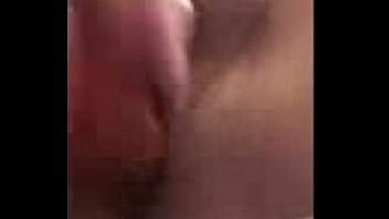 Wife using dildo and wank with hand