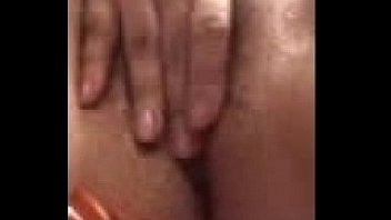 Wife using dildo and wank with hand