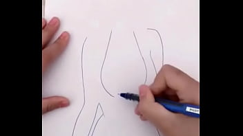 Easy way to draw female body pencil sketch