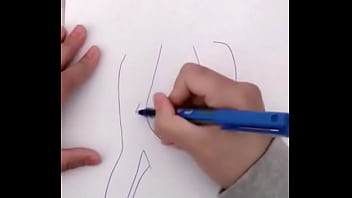Easy way to draw female body pencil sketch