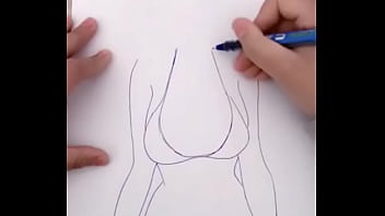 Easy way to draw female body pencil sketch