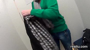 Charming czech teen gets seduced in the mall and reamed in pov