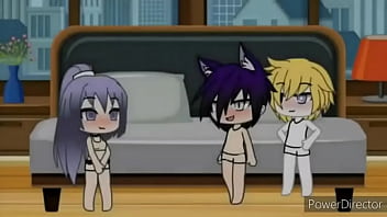 Gacha life dos chicos y una chica