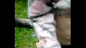 Fucking arround pond side