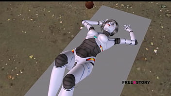 An animated 3d cartoon threesome porn video of a cute robot sexbot girl giving blowjob to a man same time getting fucked in doggy style by a girl using strapon An animated 3d cartoon threesome porn video of a cute robot sexbot girl giving blowjob to a man same time getting fucked in doggy style by a girl using strapon