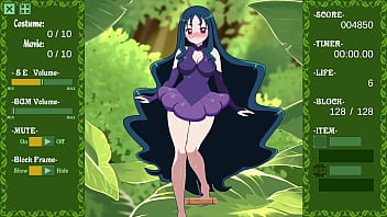 Hentai strip minigame