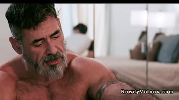Hairy Stepdad Lawson James Fucks Tight Ass Hole To His Twink Stepson Nick Floyd With Dildo Then Anal Fucks Him In Cowboy Position In The Bedroom thumbnail