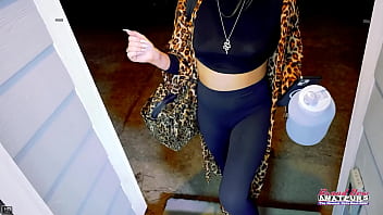 Brunette yoga cutie raelynn streches her pussy to get fingered and fucked