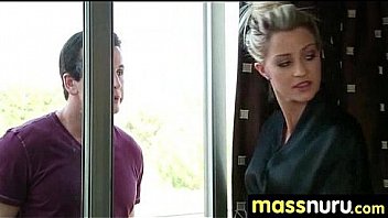 Naughty chick gives an amazing japanese massage 6