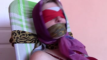 Milf tied with scarves 14