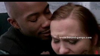 Busty slut with stockings gangbang sex