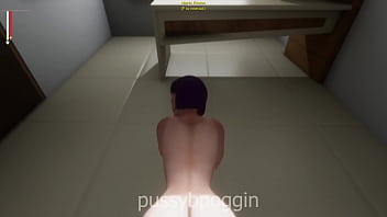 Violet hair girl gets dicked