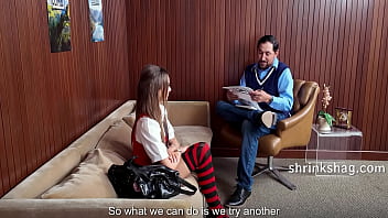 Old therapist asks teen to show what she'd do to her crushes dick nikki nicole juan largo