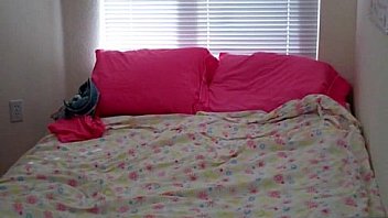 Hot teen neighbor caught dildo pussy fuck