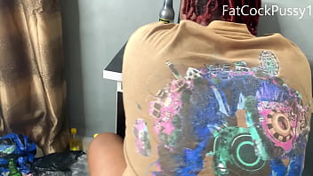 Horny wife watchs porn and gets fucked real hard by subscribe