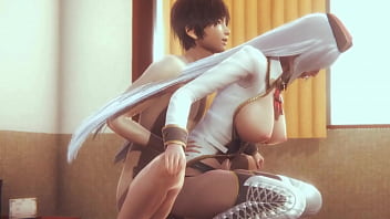 Stewardess gets fucked by 18 year old japanese