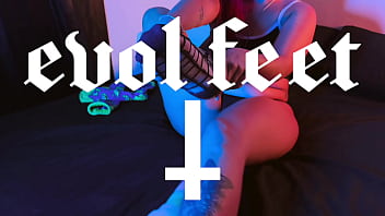 Rafa unicornio in a horny masturbation with socks on