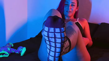 Rafa unicornio in a horny masturbation with socks on